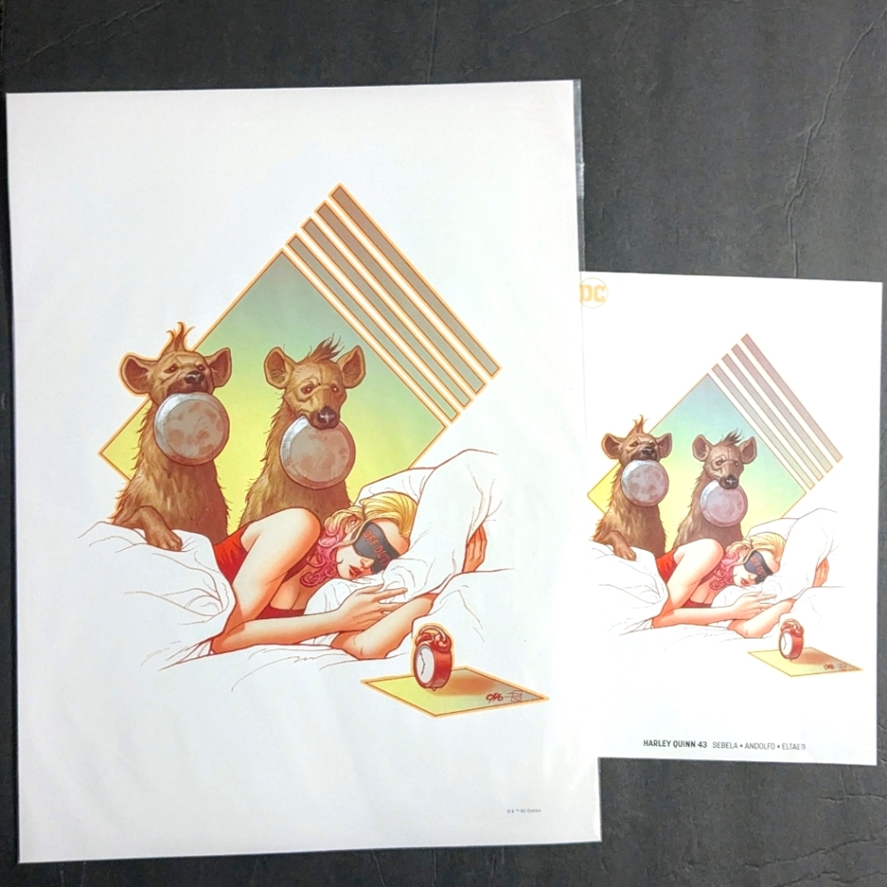 Harley Quinn Hungry Hyenas Bud and Lou Comic Variant #43